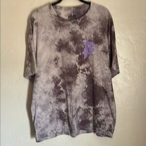 Primitive Naruto Purple Tie-Dye Men's Shirt